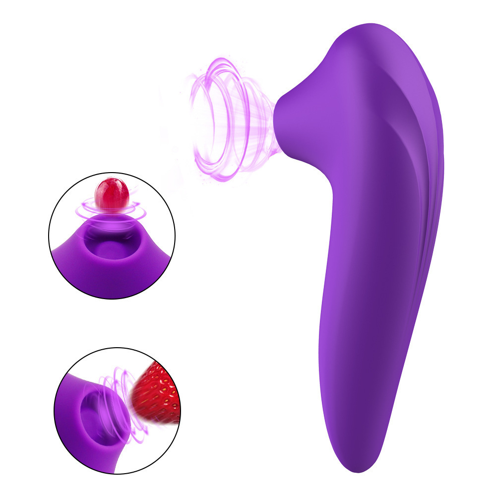 Electric Sucking Massager (Purple)