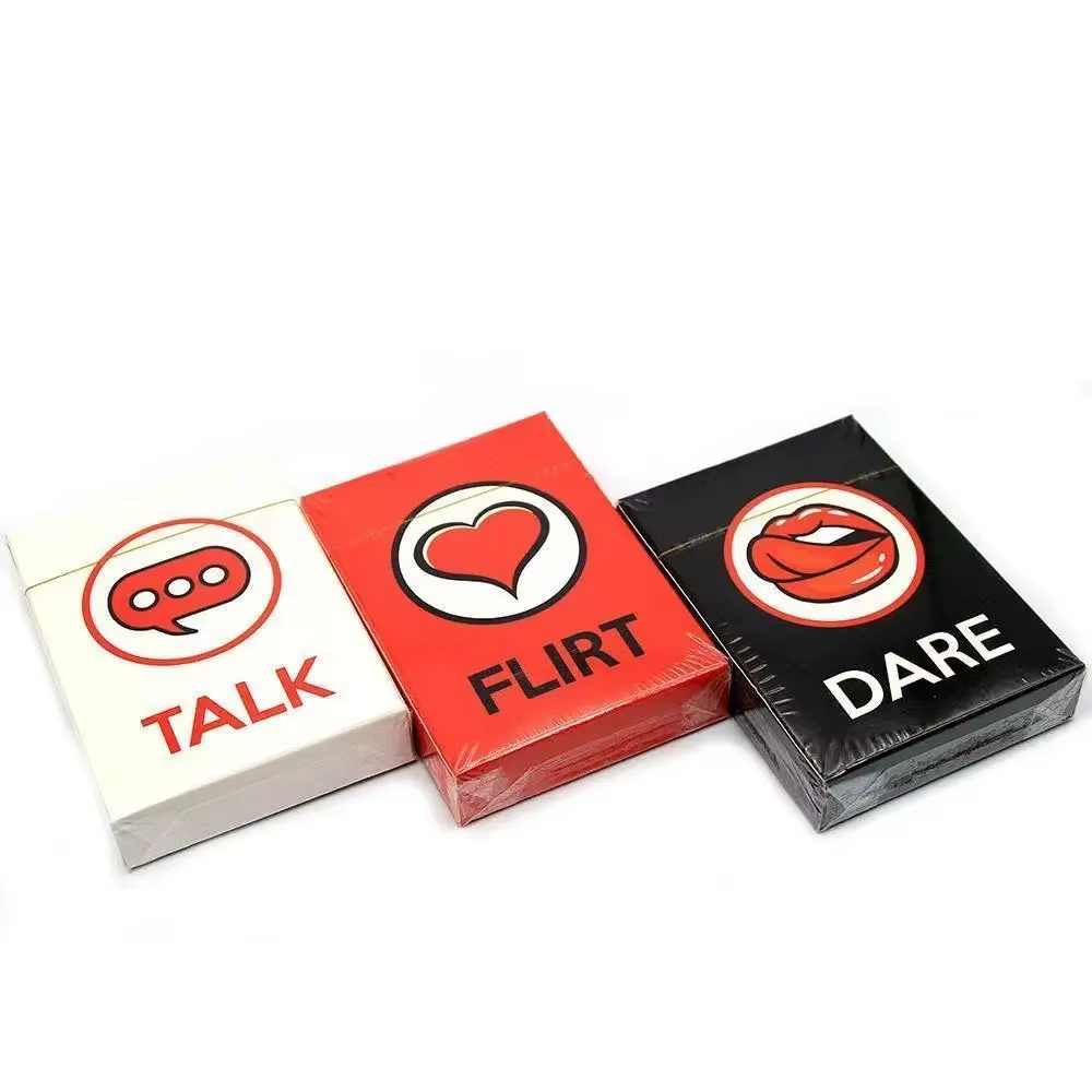 Talk Flirt or Dare Adult Card Game