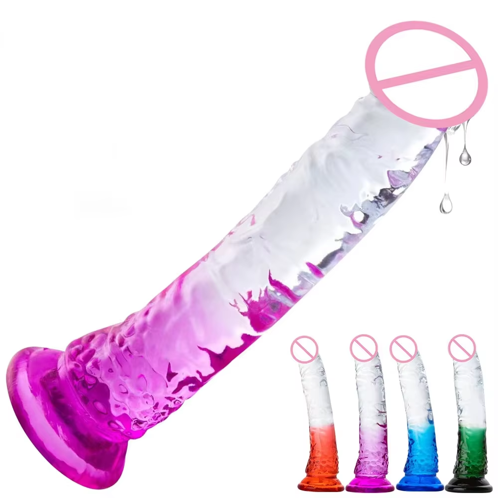 7" Silicone Dildo (Purple)